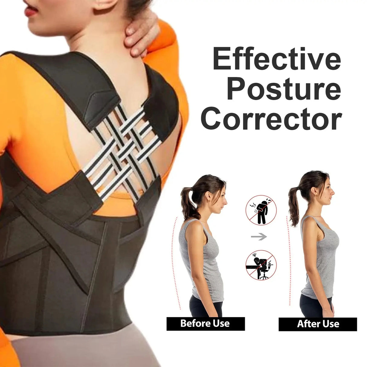 Medical Grade Posture Support Back Brace